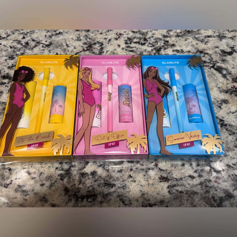 Lip Kit Set - At the Beach, Out of Office, Summer Vacay